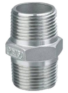  Reducer, stainless steel 304, male thread 2,1 (DN50,DN25)