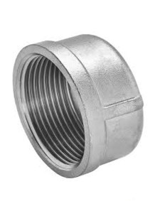  304 stainless steel cover, internal thread DN25 (1)