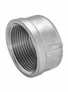 ฝาปิด สแตนเลส 304 เกลียวใน DN40 (1.5")