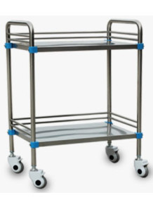  Stainless steel cart 201 770x450x860 2 floors