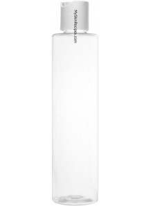 ขวดพลาสติกใส ฝา Flip ขาว 200ml
