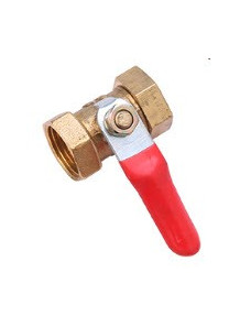  Brass ball valve, internal thread 1/4