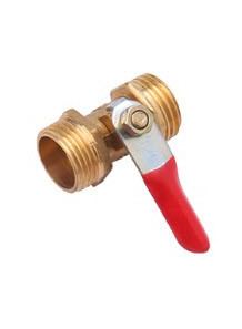  Brass ball valve, male thread 1/8