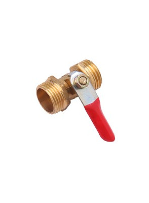 ChillWaves Brass Ball Valve, Air Compressor Ball Valve Shut Off Switch 3 8 Npt Male X 3 8 Npt Female Thread Pipe Fitting 4 Pack - View #6