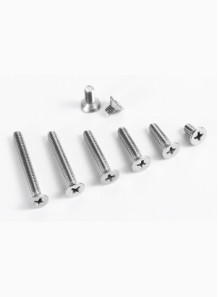  4-point mill screw, stainless steel 304, size M5, length 6mm