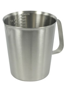  Measuring cup, beaker, stainless steel 304, 500ml