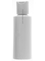  White plastic bottle, tall round shape, white flip cap, 100ml