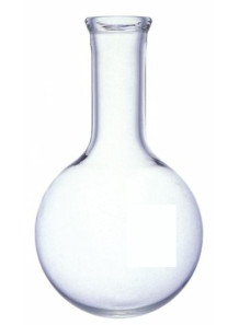  Glass, round flask, round bottom (narrow mouth) 100ml