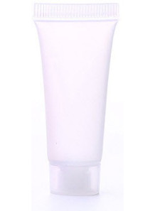  Cream tube, gel tube, white, 5ml