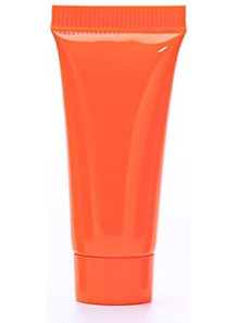  Cream tube, gel tube, orange, 10ml