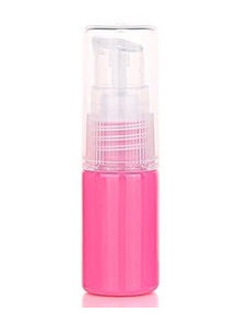 ขวดปั๊ม ครีม เจล ของเหลว สีชมพูเข้ม 10ml