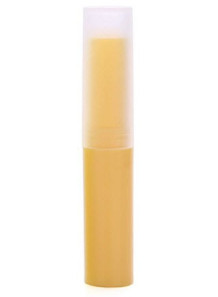 Lipstick tube, lip balm, tall shape, 4g, yellow