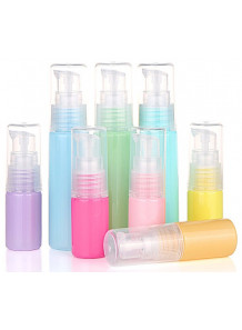 ขวดปั๊ม ครีม เจล ของเหลว สีฟ้า 10ml