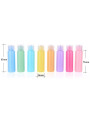  Flip cap bottle, cream, gel, liquid, dark pink, 30ml