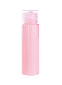  Flip cap bottle, cream, gel, liquid, light pink, 30ml