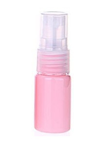 Spray bottle, low shape, 10ml, light pink