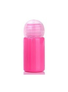  10ml dark pink dropper bottle