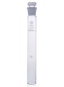 หลอดแก้วใส (เทียบสี) มีจุกแก้ว 10ml