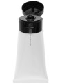  White tube, black flip cap, 50ml