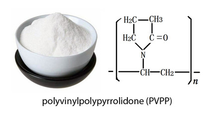 Polyvinylpolypyrrolidone (PVPP, Crospovidone, 5-50micron)
