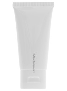  White tube, white flip cap, 50ml