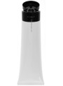  White tube, black flip cap, 100ml