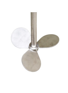  Fan Propeller, cream blender head, size 5.0cm, length 30cm (push down)