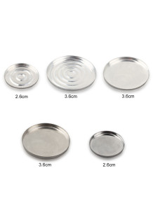 Pressed dough plate,...