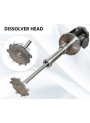  Mixing tank, disperser head, 3 horsepower, with heat, 100 liters