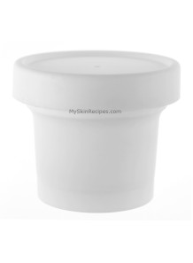  Cream jar, matte white, 100ml