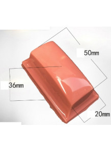  ลูกยางซิลิโคน Silicone Pad 50x20x36mm เหลี่ยม