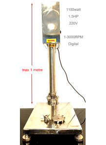  Homogenizer 1 horsepower (750 watts) 3,000 cycles, replaceable head