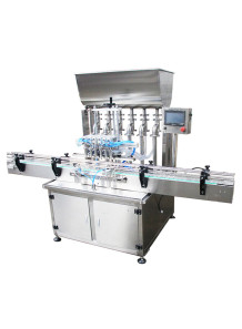  Automatic cream filling machine (belt) 10-300ml, 8 heads