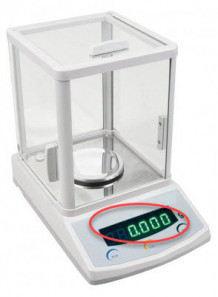 (อะไหล่) หน้าจอ เครื่องชั่ง 0.001/300g