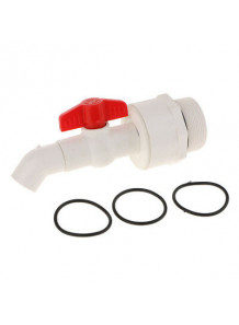 วาล์ว ถังสารเคมี พลาสติก UPVC (โค้ง, ขนาด 50มม)