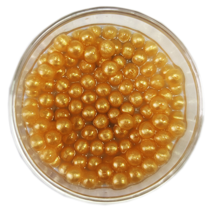 Gold Vitamin E Beads 4mm (Wet)