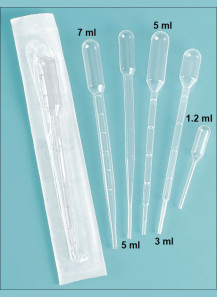  Plastic pipette 3ml (Sterile Pipette)