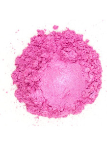  Luster Pink Mica, light pink, silvery sheen (size A)