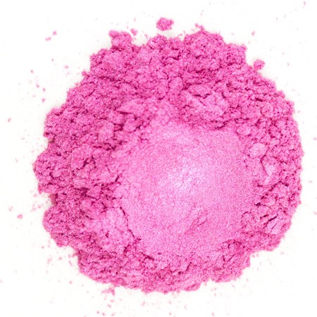 Luster Pink Mica ชมพู อ่อน เหลือบเงิน (ขนาด A)