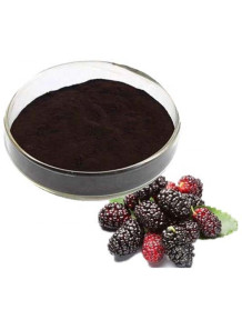  Mulberry (Black) Powder ผง มัลเบอร์รี่ ผลหม่อน ดำ (Berry, Air-dried, Pure)