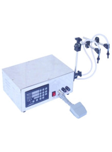  Digital liquid filling machine, corrosion resistant (4 dispensers)