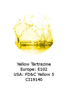  Yellow Tartrazine (CI19140, E102) (Water-Soluble, Food)