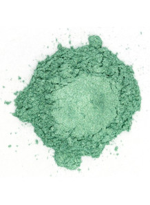  Golden Blue Green Mica, green, bluish, gold-tinted (size A)