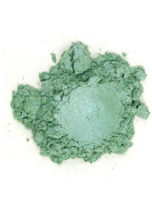  Sea Green Mica, green, iridescent blue (size A)