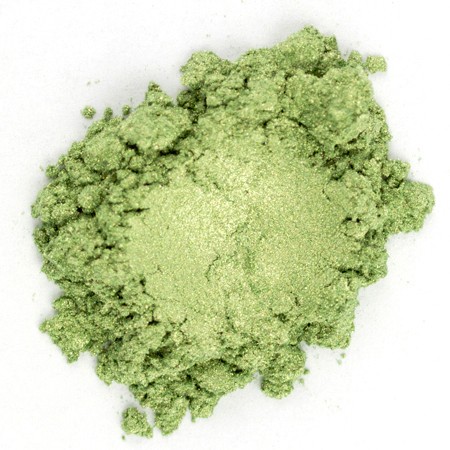 Golden Light Green Mica เขียวอ่อน อมเหลืองทอง (ขนาด A)