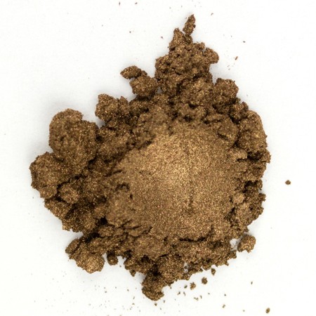 Golden Brown Mica น้ำตาล เหลือบทอง (ขนาด A)