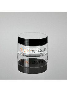 ตลับครีม ตลับเจล ใส ฝาดำ 82ml (100g) 
