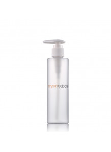 ขวดพลาสติกใส ฝาปั๊ม ขาว 200ml สูง
