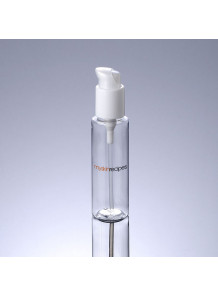 ขวดพลาสติกใส ฝาปั๊ม ขาว ครอบใส 120ml