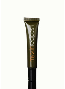 Green cream tube, black...